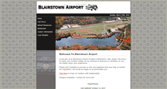Desktop Screenshot of blairstownairport.com